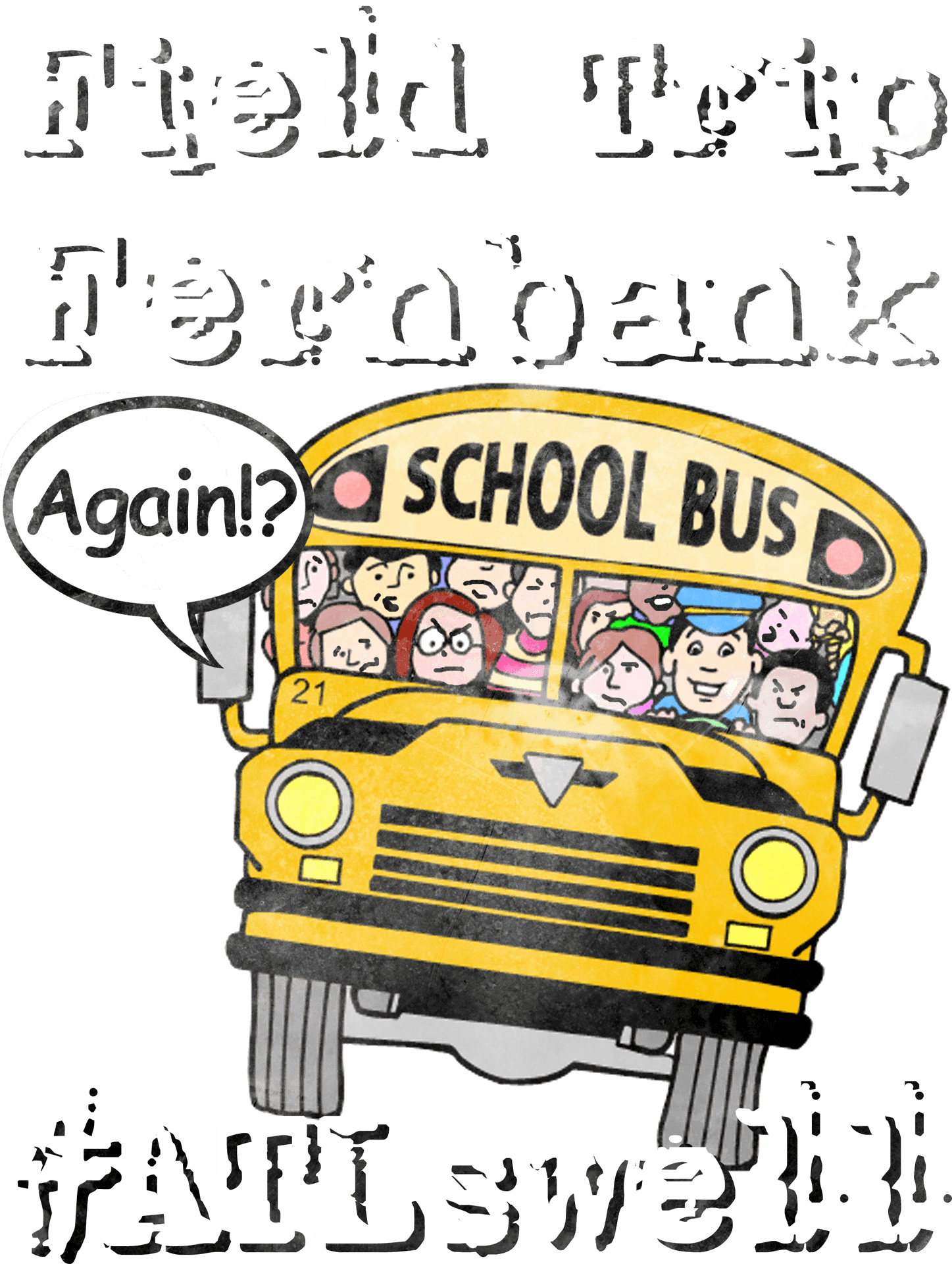 Field Trip Fernbank School Bus Cartoon PNG Image