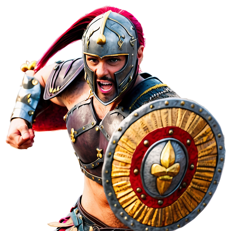 Fierce Gladiator Arena Chase Png 22 PNG Image