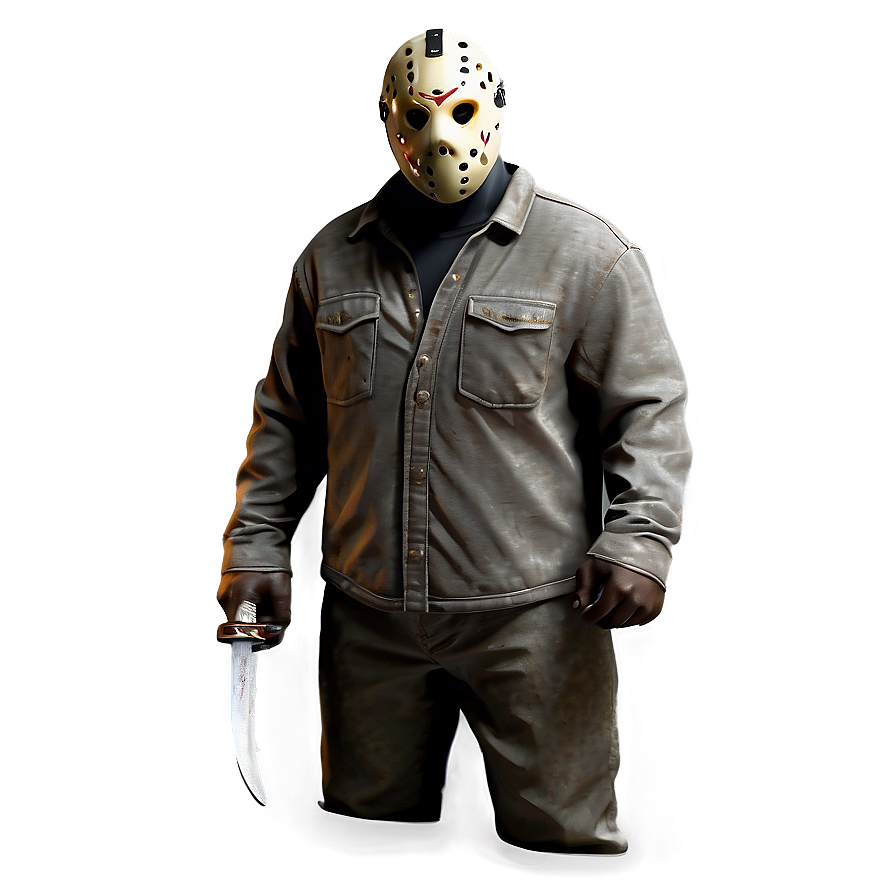 Fierce Jason Voorhees Attack Png Uvq72 PNG Image