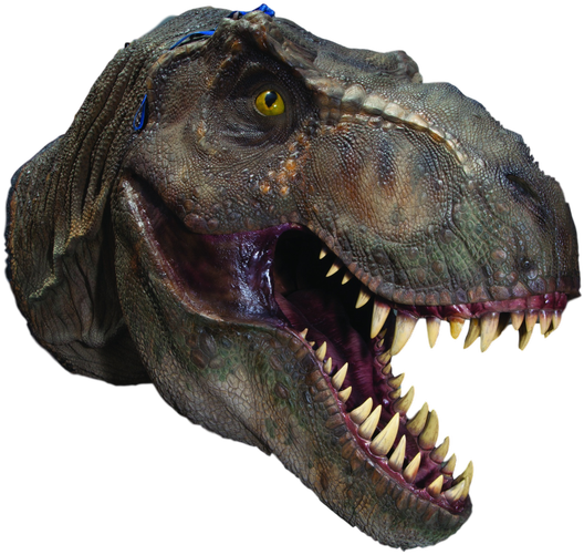 Fierce_ Tyrannosaurus_ Rex_ Head PNG Image