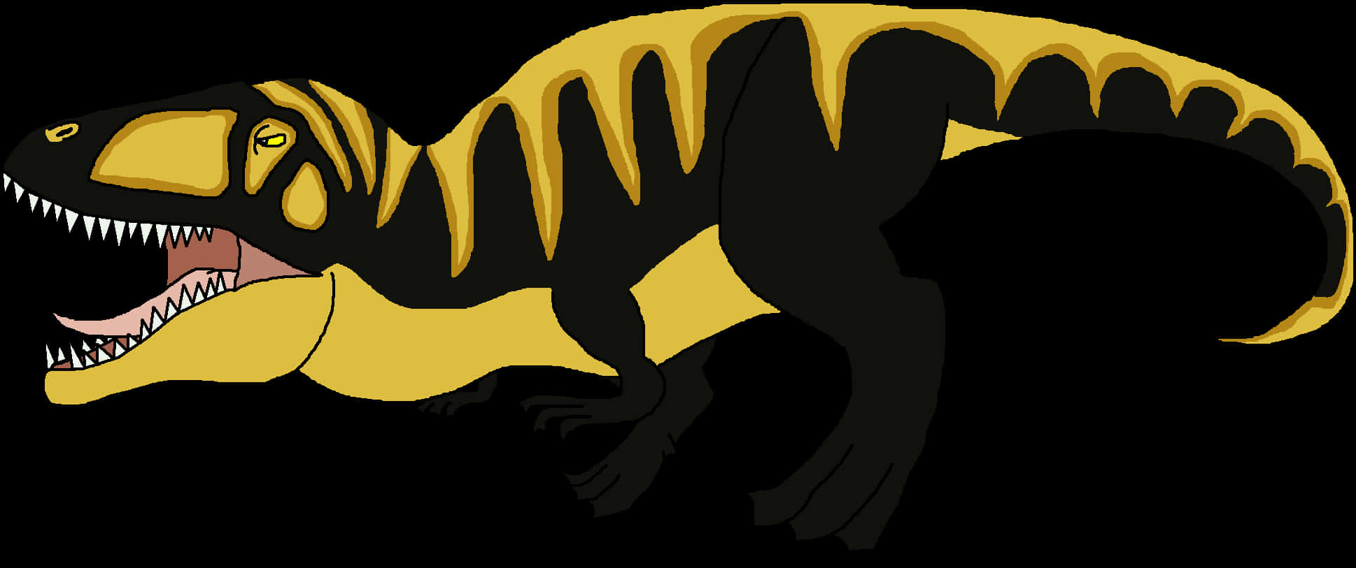 Fierce_ Tyrannosaurus_ Rex_ Illustration PNG Image