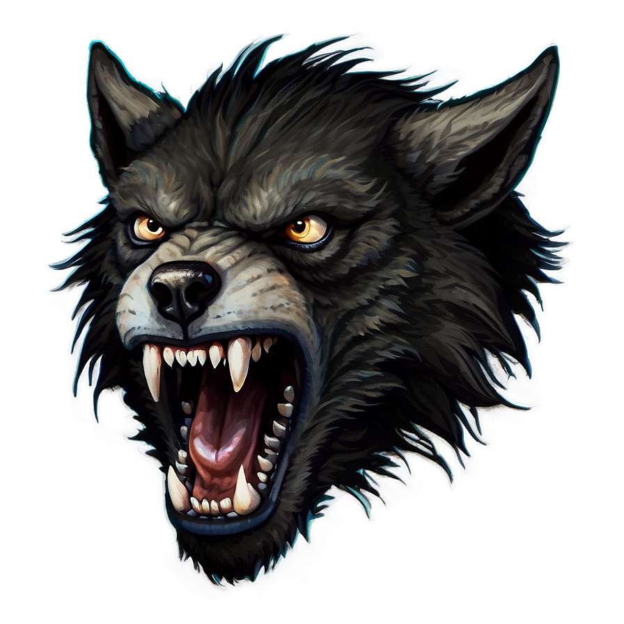 Fierce Werewolf Png 06202024 PNG Image