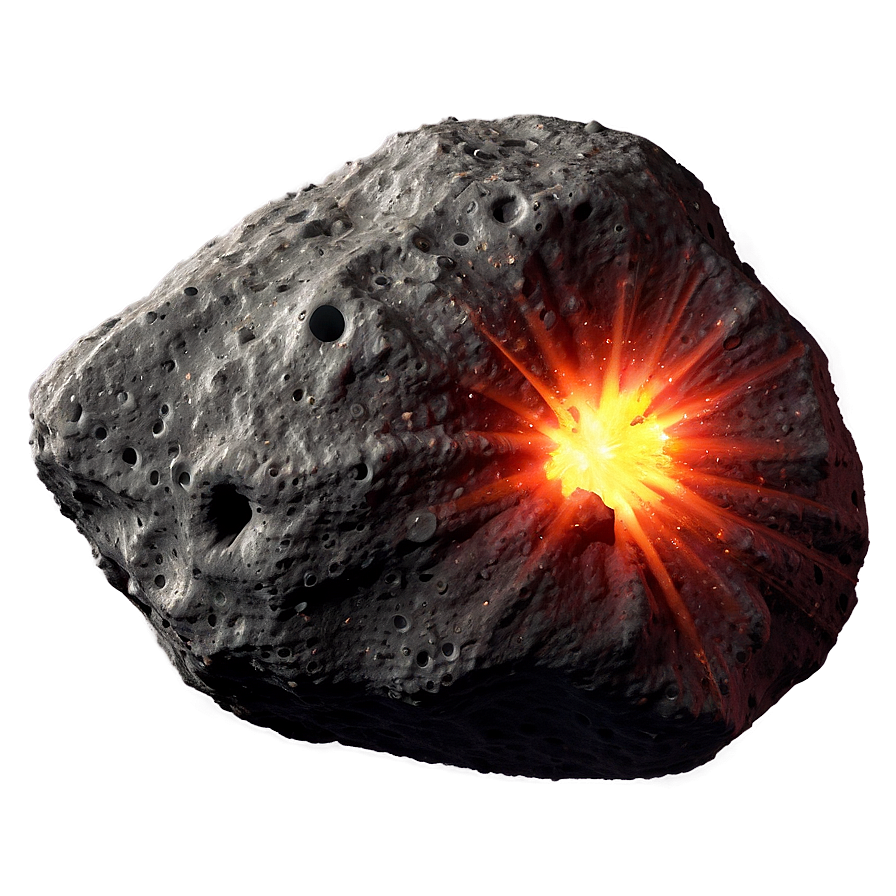 Fiery Asteroid Png Wxf PNG Image