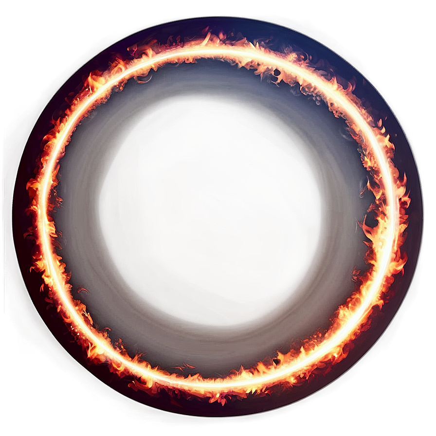 Fiery Circle Effect Png 97 PNG Image