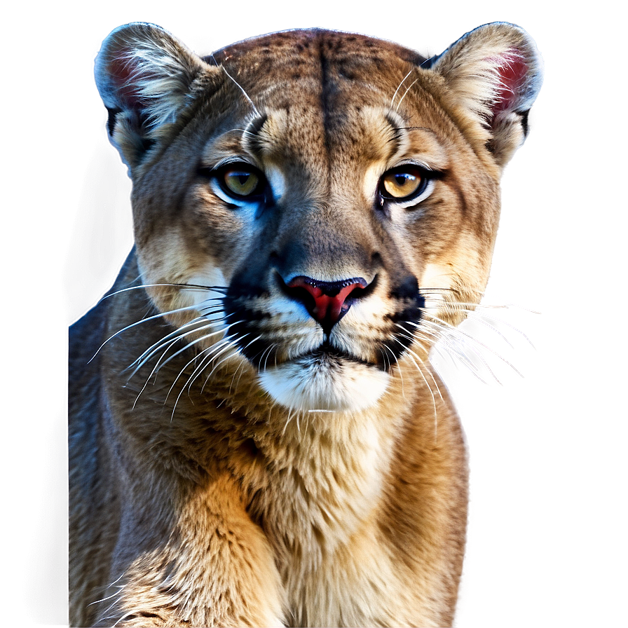 Fiery Cougar Spirit Png Mkn2 PNG Image