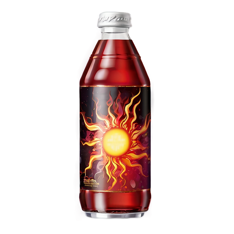 Fiery Energy Drink Png 45 PNG Image