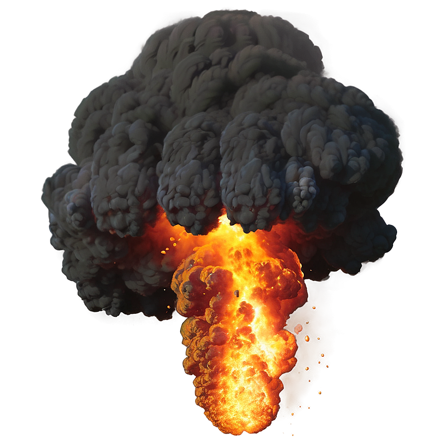 Fiery Explosion Overlay Png Jlc53 PNG Image