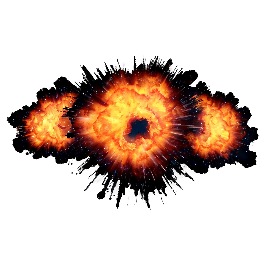 Fiery Explosion Png C PNG Image