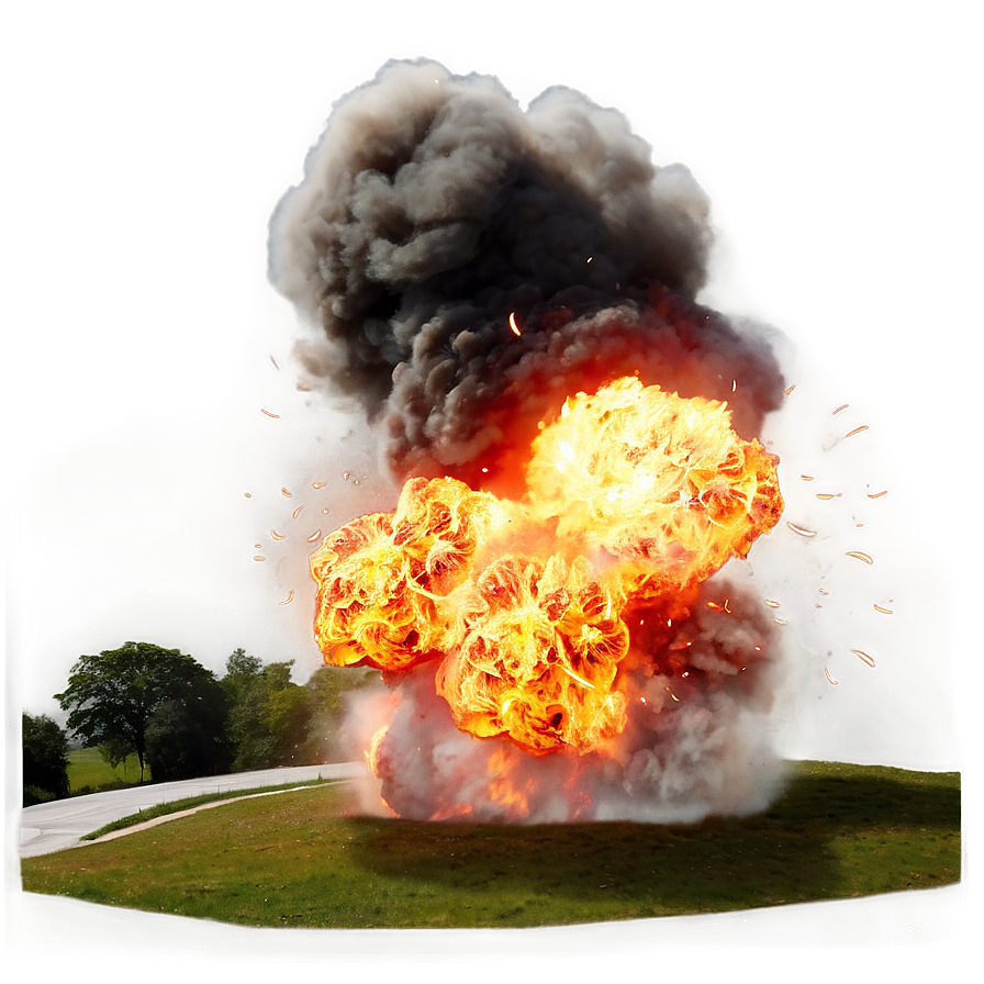 Fiery Explosion Png D PNG Image