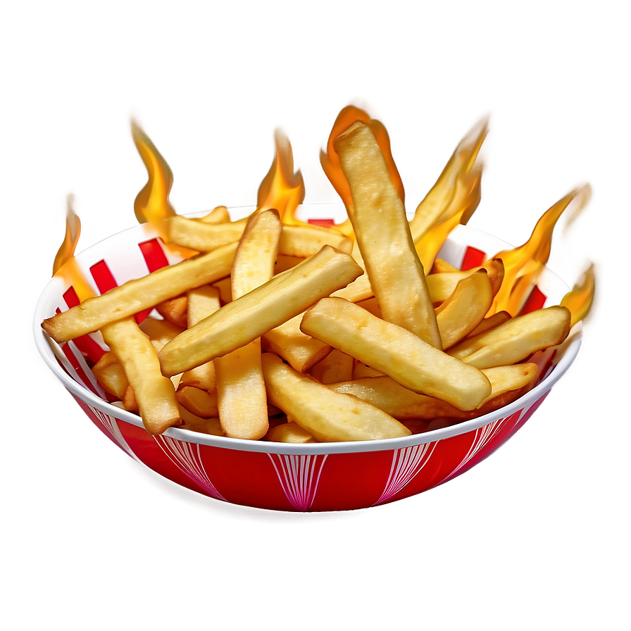 Fiery Hot Chips Png 05242024 PNG Image