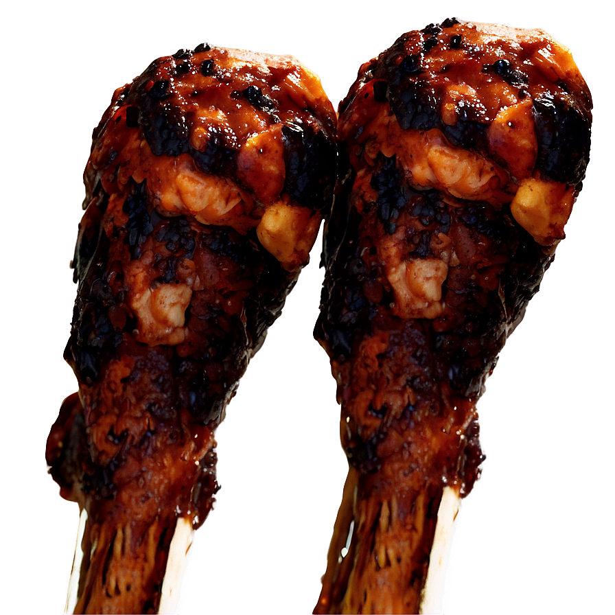 Fiery Jerk Chicken Drumsticks Png Wkj PNG Image