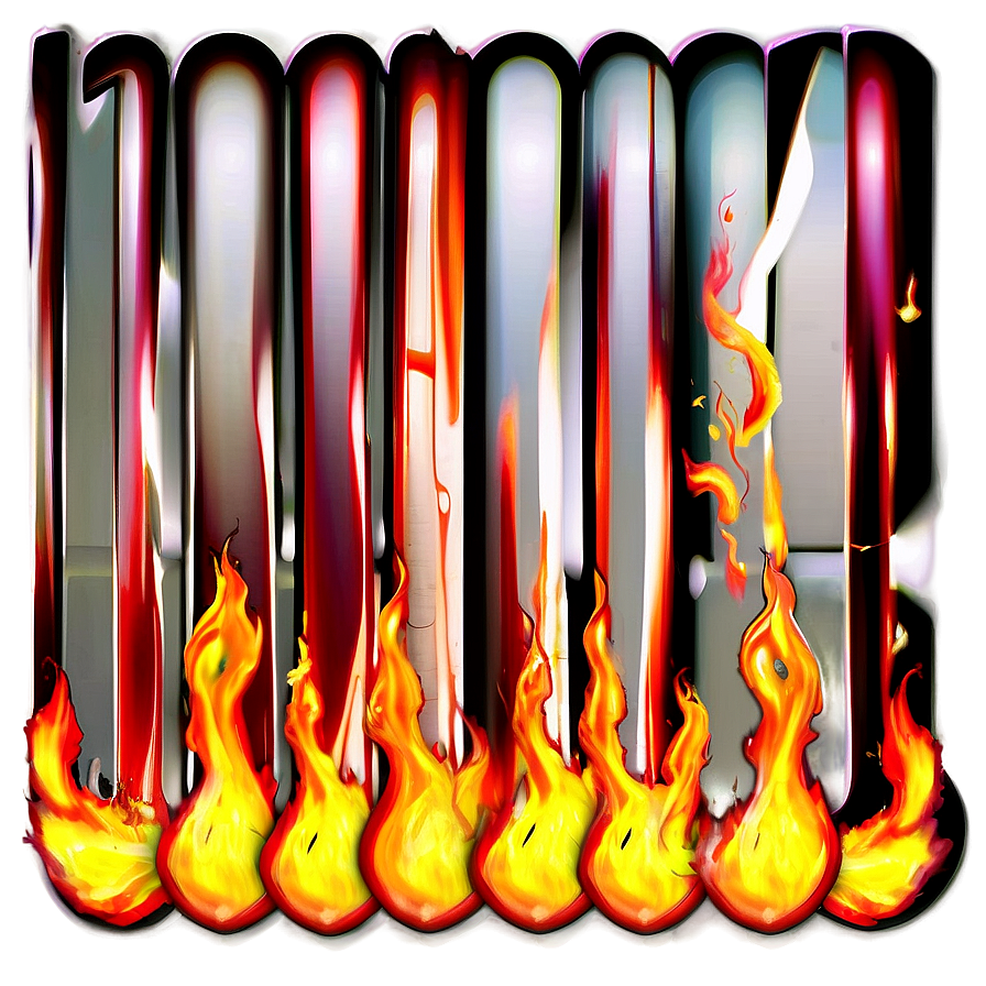 Fiery Red Blaze Png 06252024 PNG Image