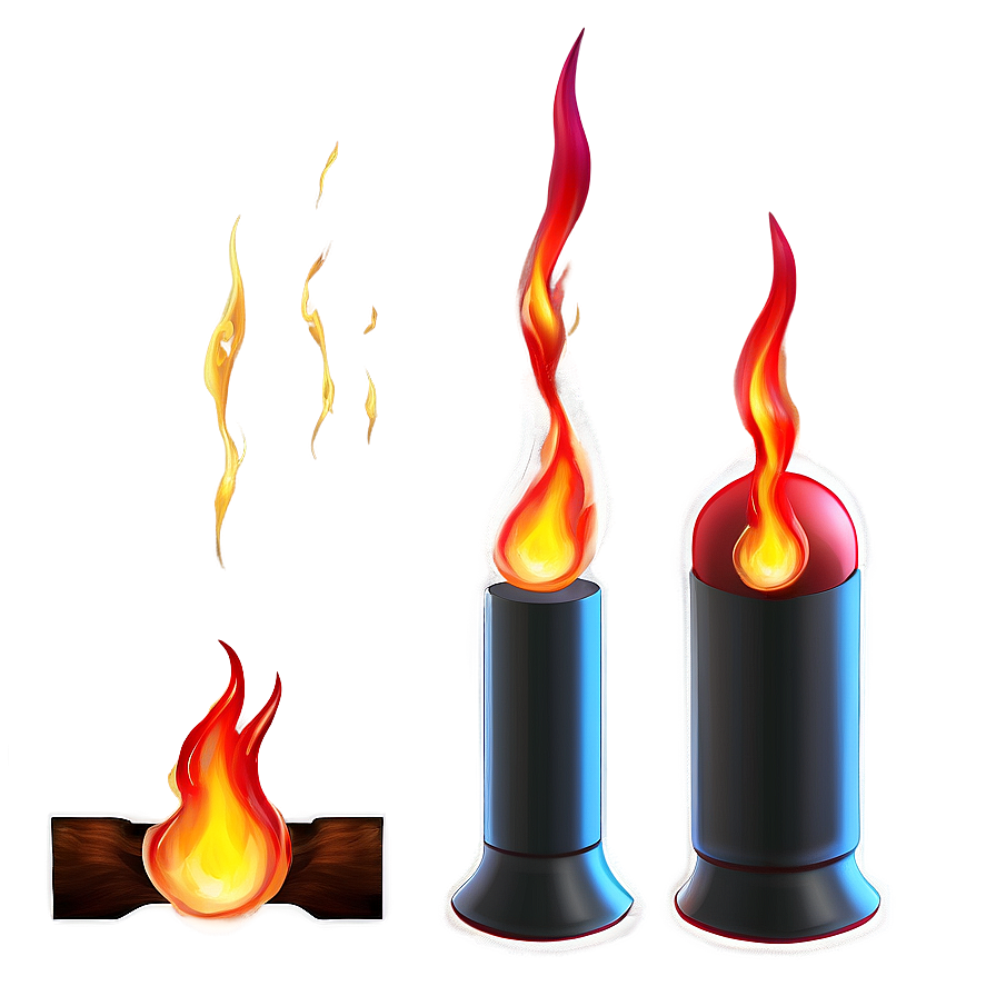 Fiery Red Blaze Png Whv PNG Image