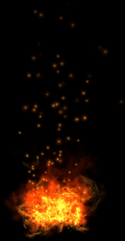 Fiery_ Sparkles_ Ascending_ Dark_ Background.jpg PNG Image