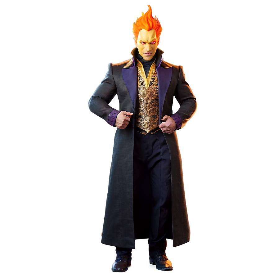 Fiery Villain Png Dyc36 PNG Image