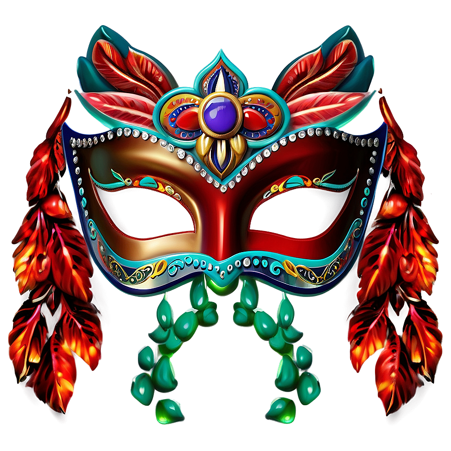 Fiesta Carnival Mask Png Wkw52 PNG Image