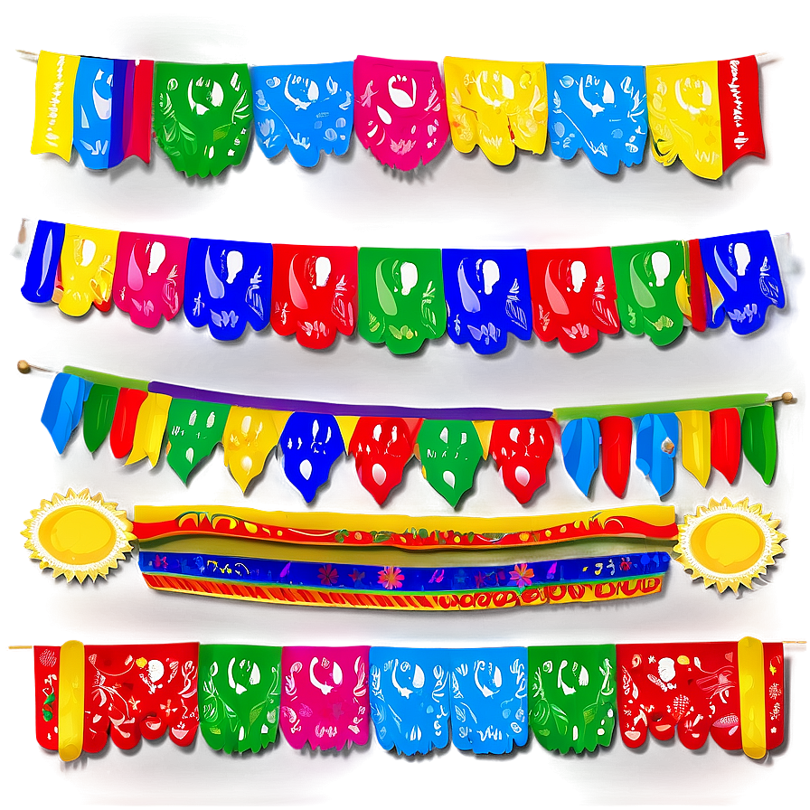 Fiesta Party Decorations Png Fxr PNG Image