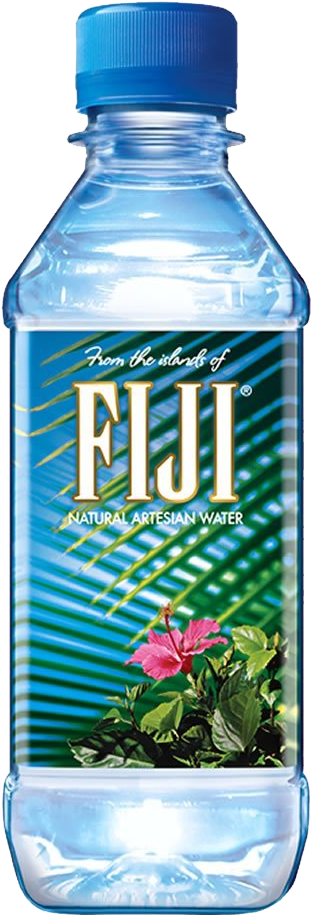 Fiji Water Bottle Artesian Product Image PNG Image