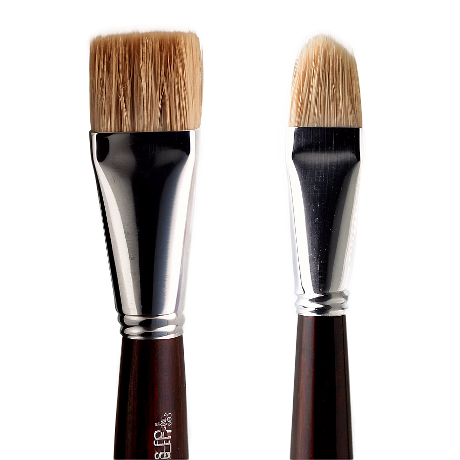 Filbert Paint Brushes Png Ebb47 PNG Image