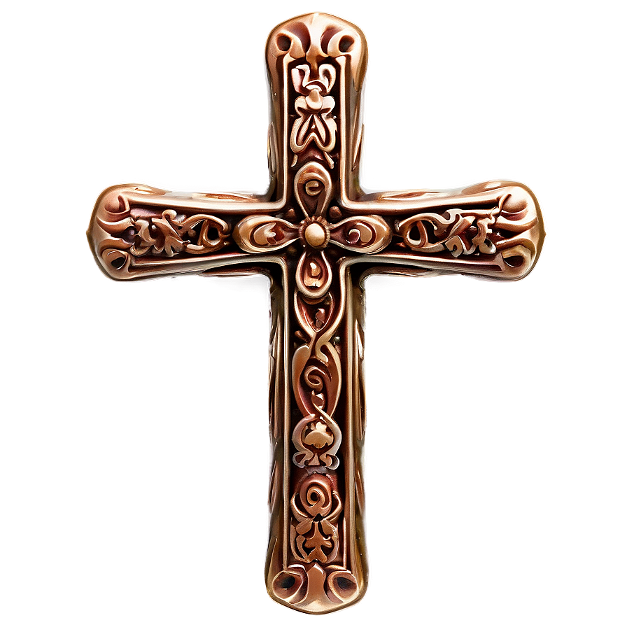 Filigree Cross Symbol Png 06212024 PNG Image