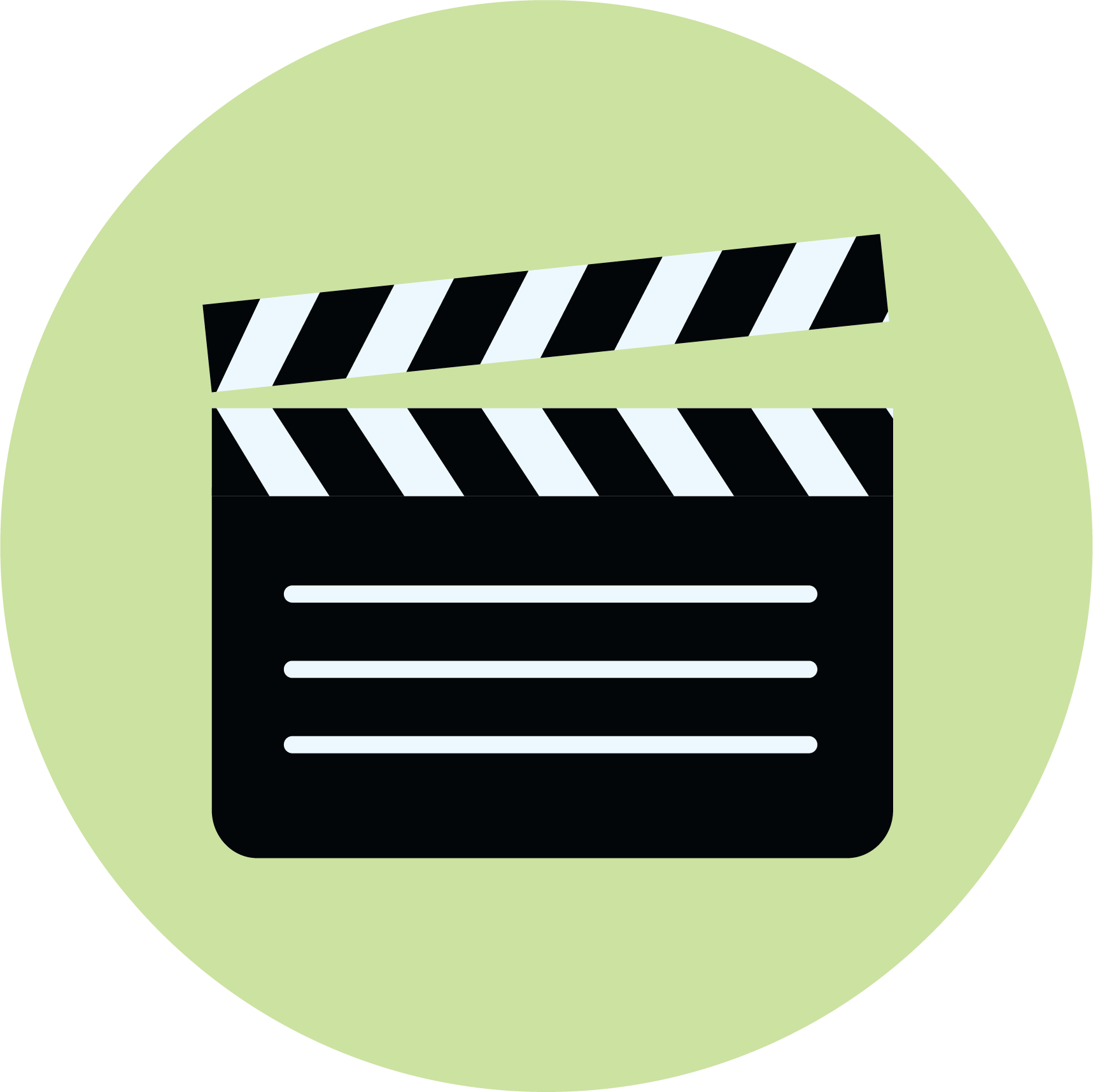 Film Clapperboard Icon PNG Image