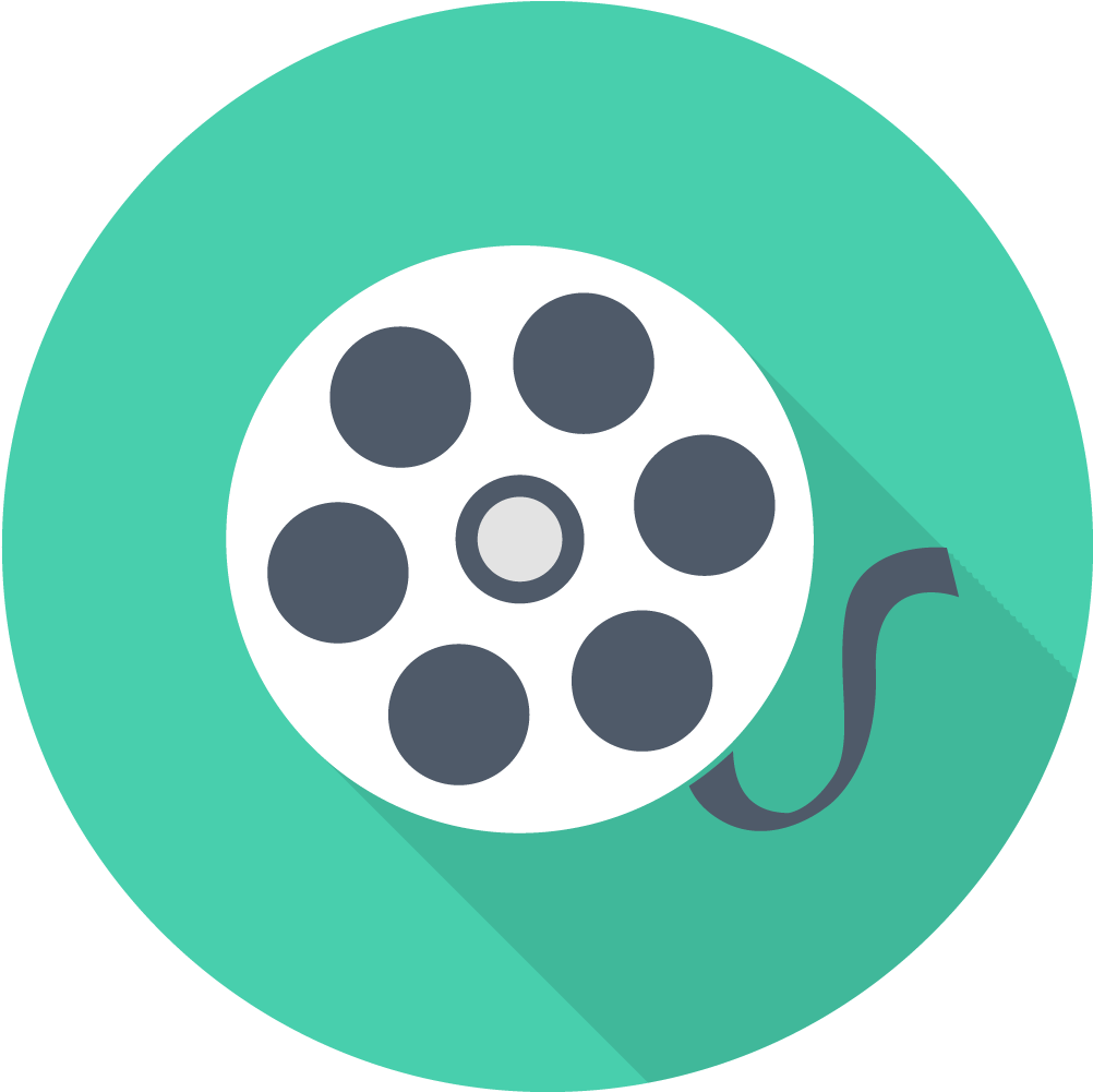 Film Reel Icon PNG Image