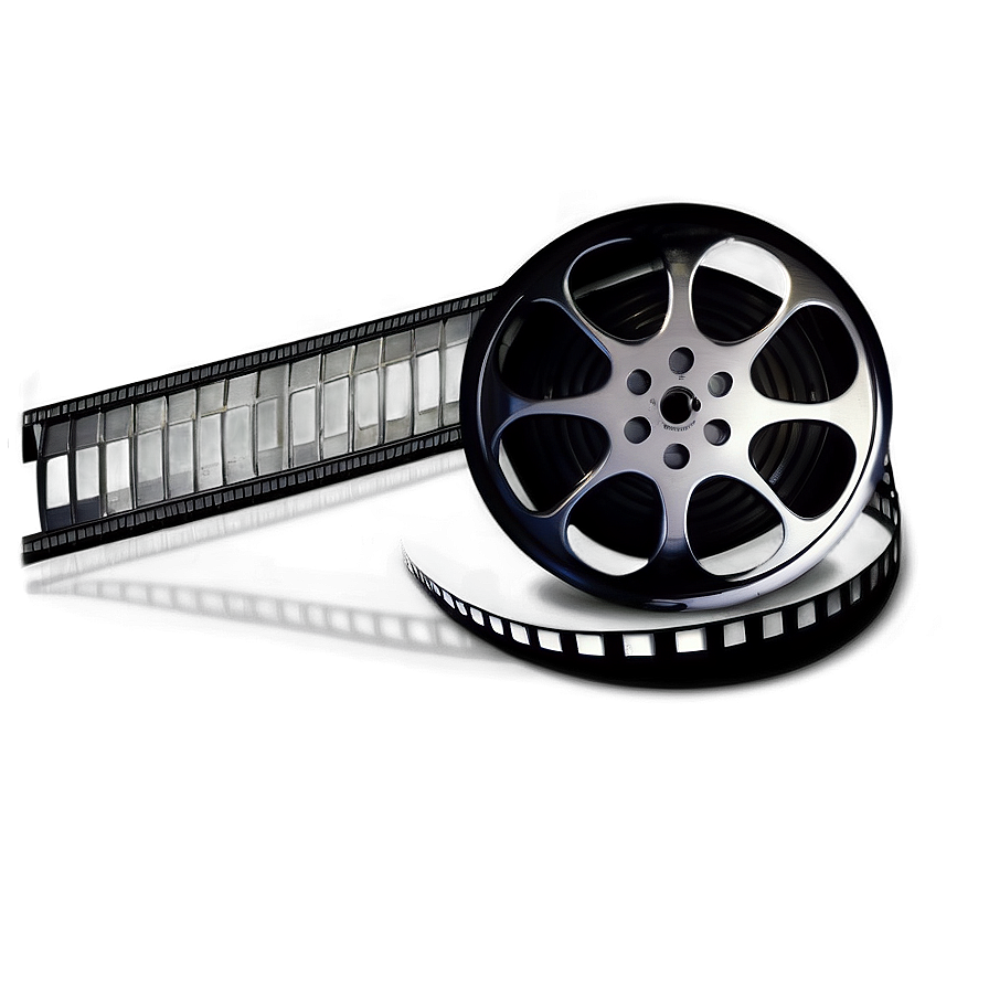 Film Reel In Spotlight Png Ytj PNG Image