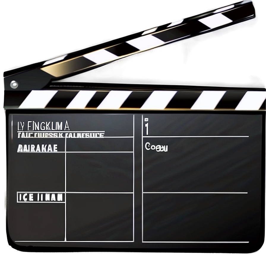 Film Slate For Editing Png 06262024 PNG Image