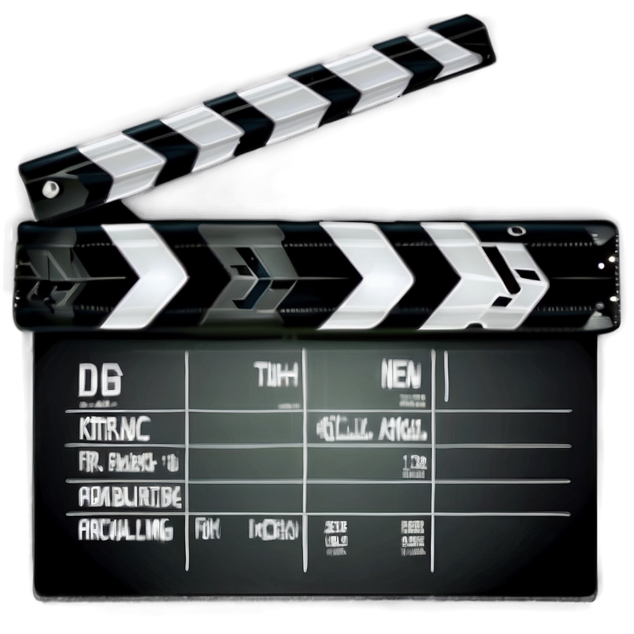 Film Slate With Roll And Scene Png 06262024 PNG Image