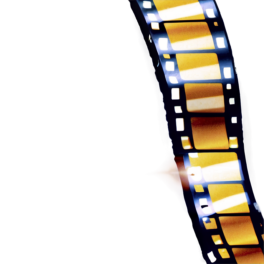 Film Strip With Lens Flare Png 05252024 PNG Image