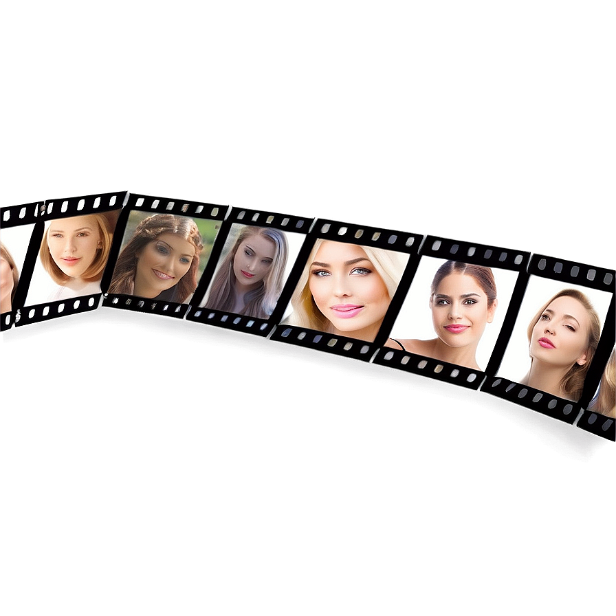 Film Strip With Pictures Png 05252024 PNG Image