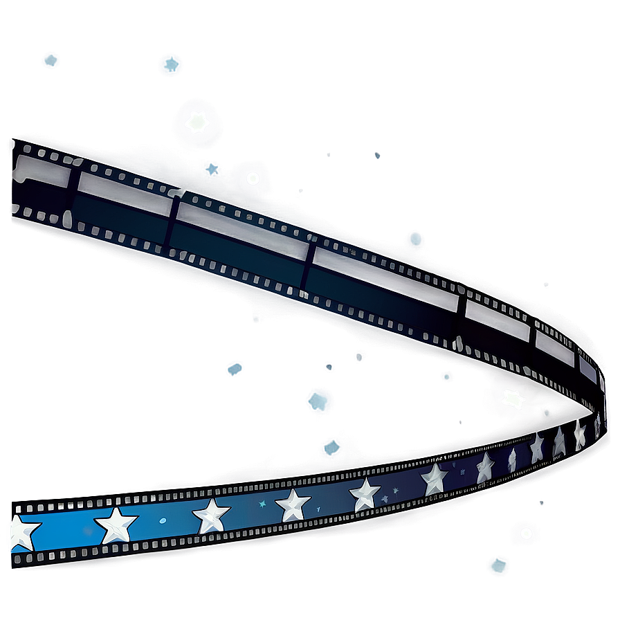 Film Strip With Stars Png Yek87 PNG Image