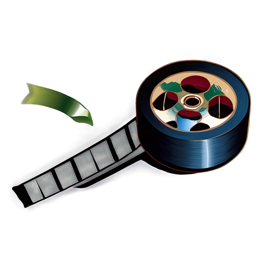 Film Tape Sketch Png 06272024 PNG Image