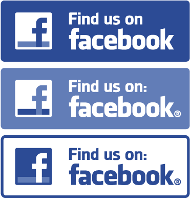 Find Us On Facebook Badges PNG Image