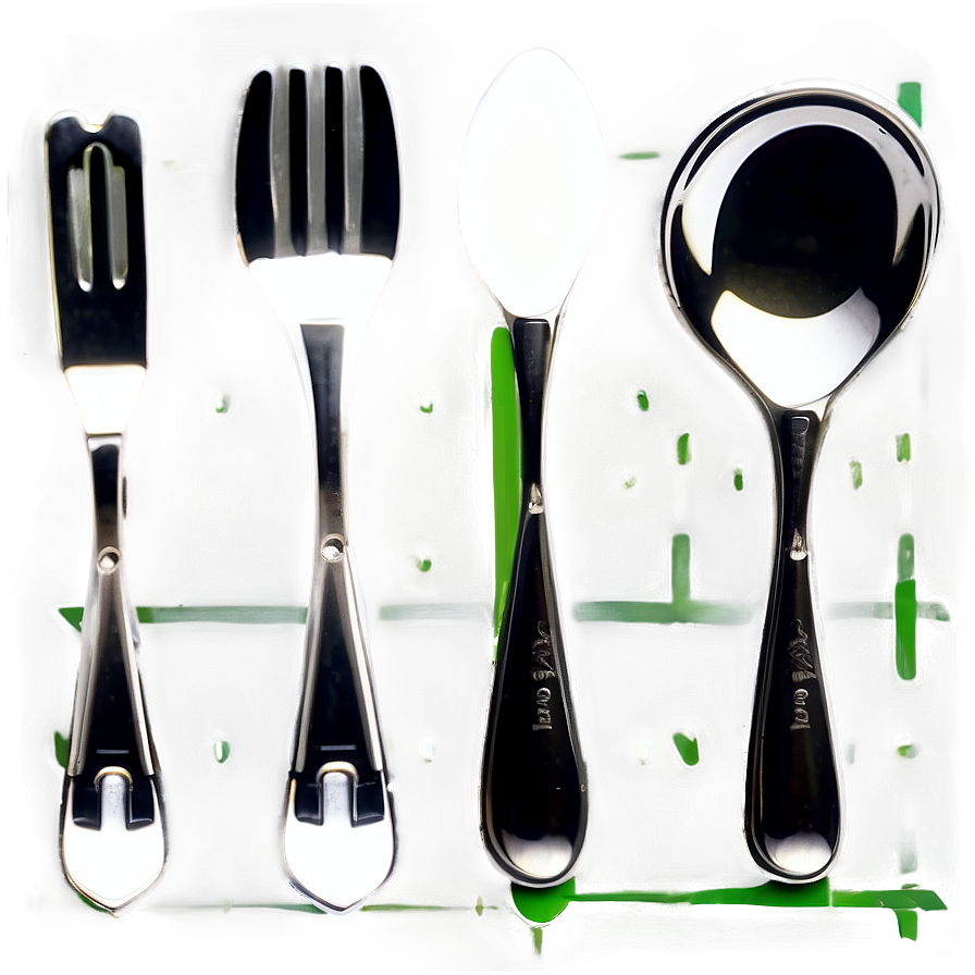 Fine Dining Utensils Set Png Kqg24 PNG Image