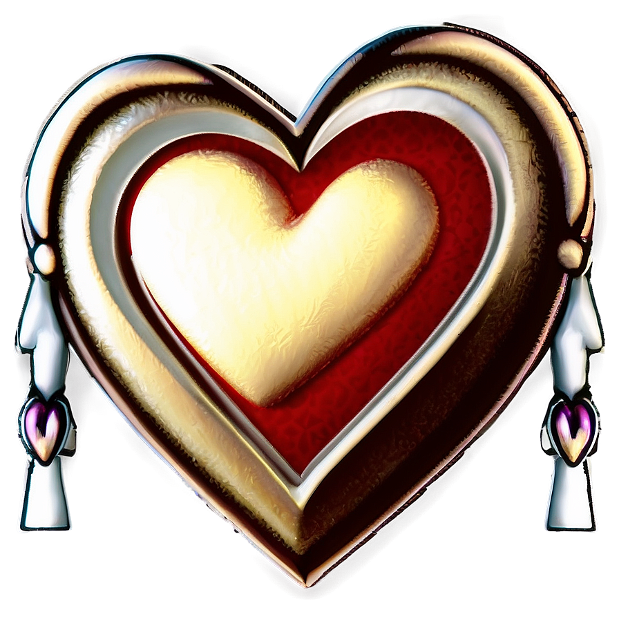 Fine Heart Emblem Png 06212024 PNG Image