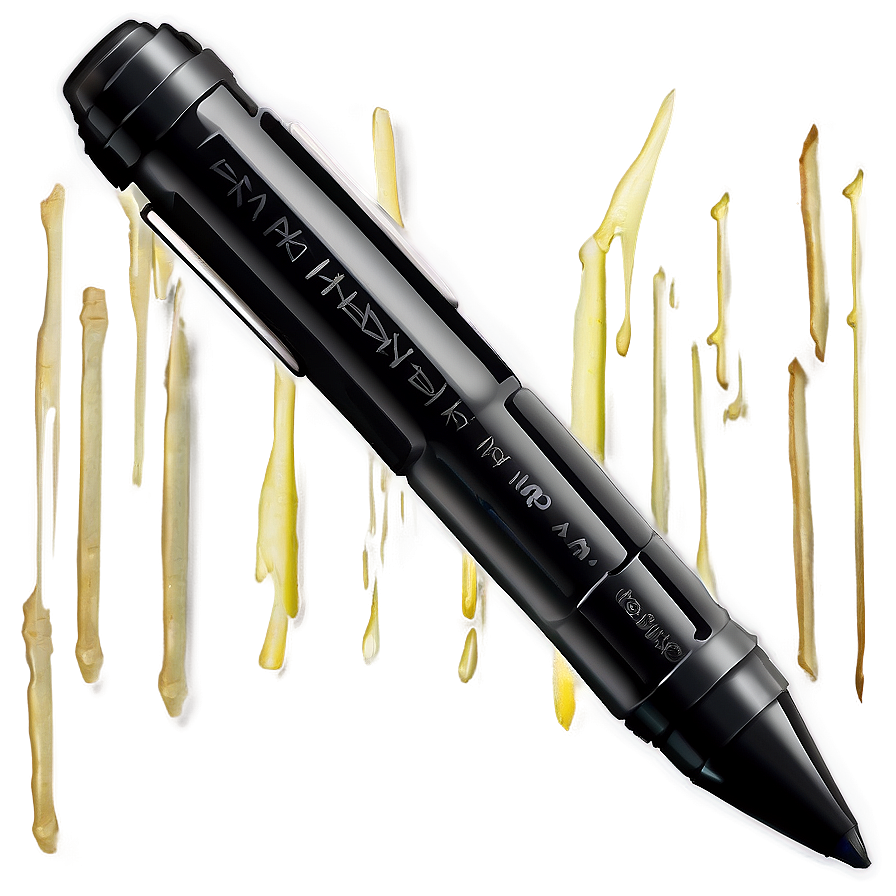 Fine Point Black Marker Png 06282024 PNG Image