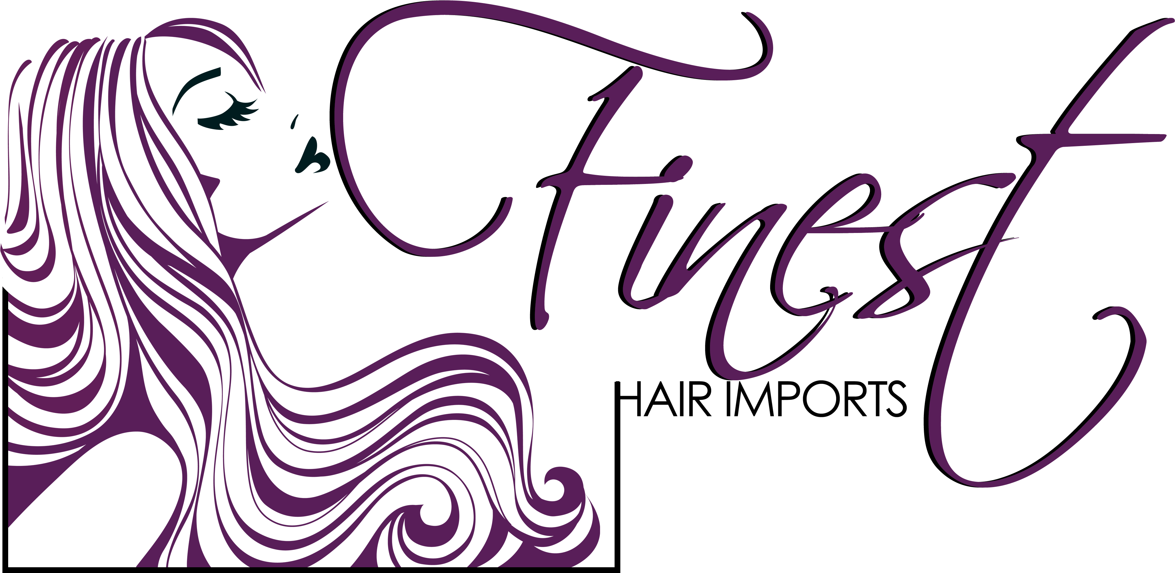 Finest Hair Imports Logo PNG Image