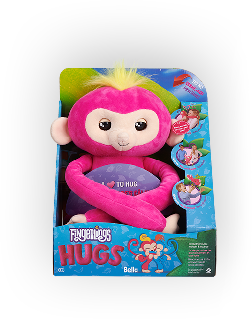 Fingerlings Hugs Bella Plush Toy PNG Image