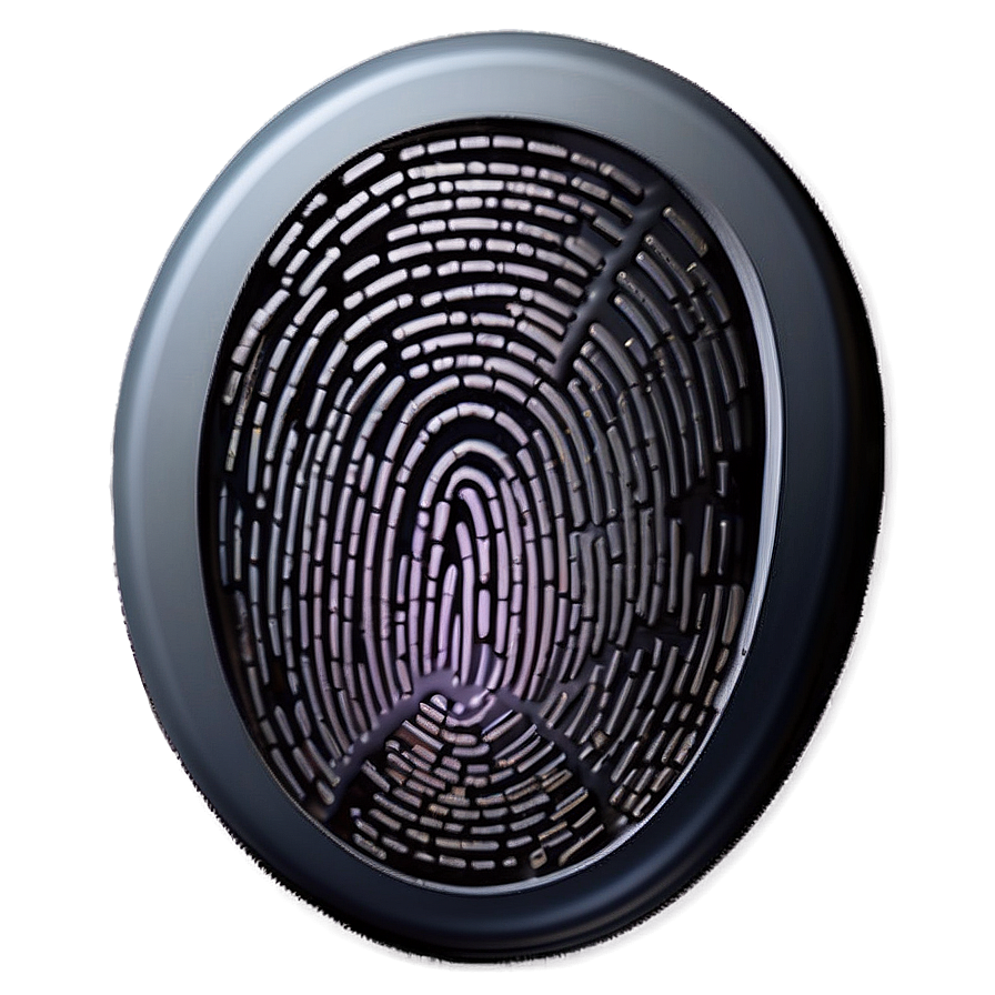 Fingerprint Identification Icon Png Erw PNG Image