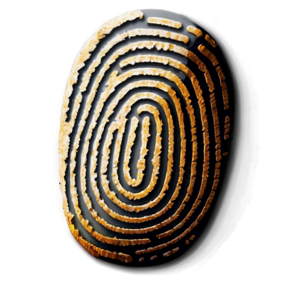 Fingerprint Illustration Png 05242024 PNG Image