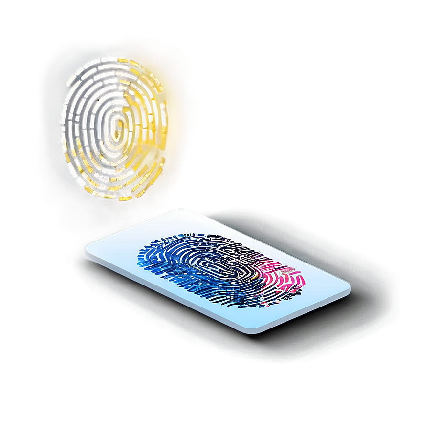 Fingerprint On Digital Pad Png 05242024 PNG Image