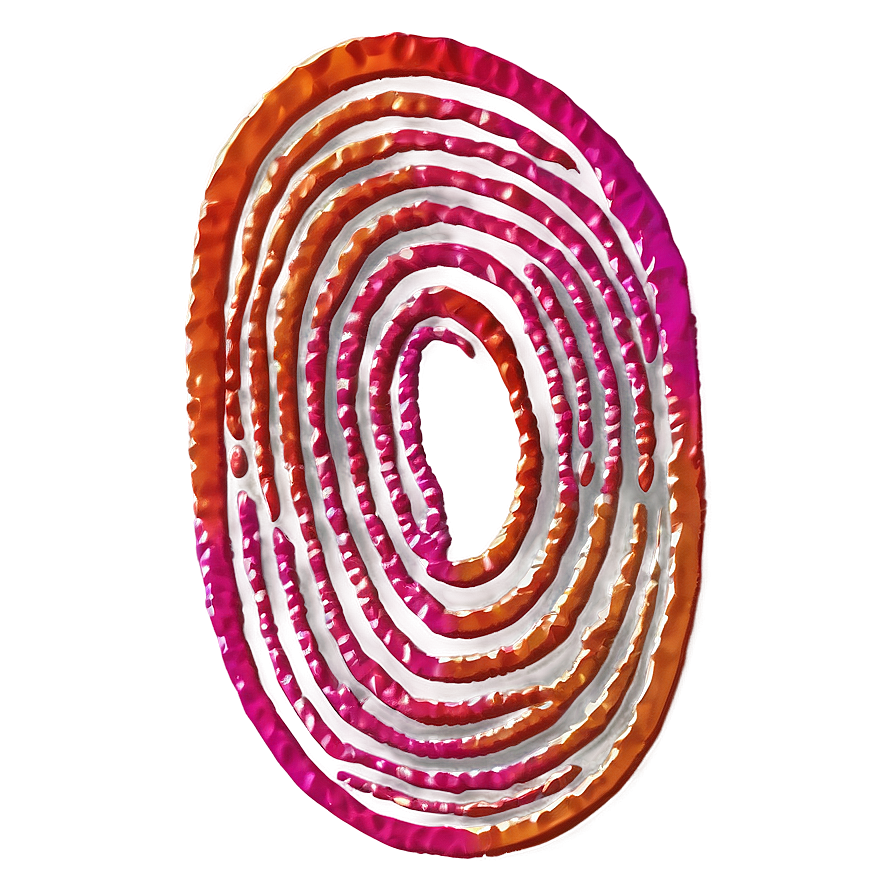 Fingerprint With Abstract Swirls Png 05242024 PNG Image