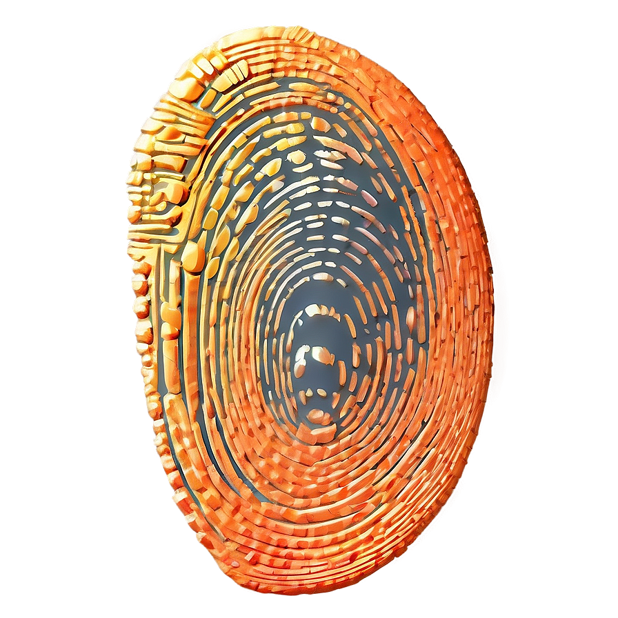 Fingerprint With Abstract Swirls Png Xwl9 PNG Image