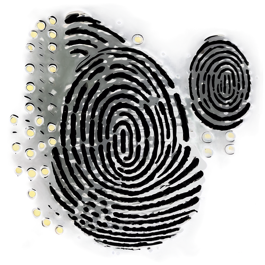 Fingerprint With Binary Code Png 05242024 PNG Image