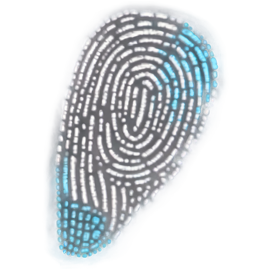 Fingerprint With Stars Background Png Cgk PNG Image