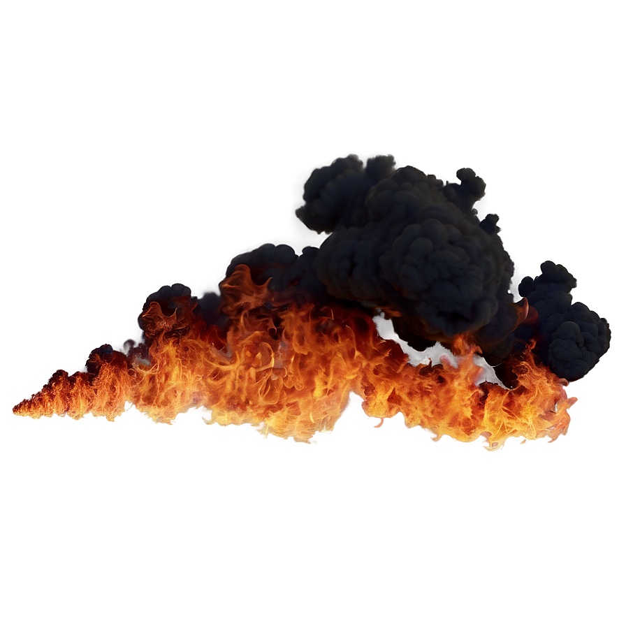 Fire And Smoke Png B PNG Image