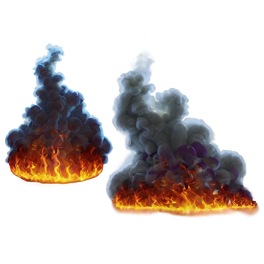 Fire And Smoke Png C PNG Image