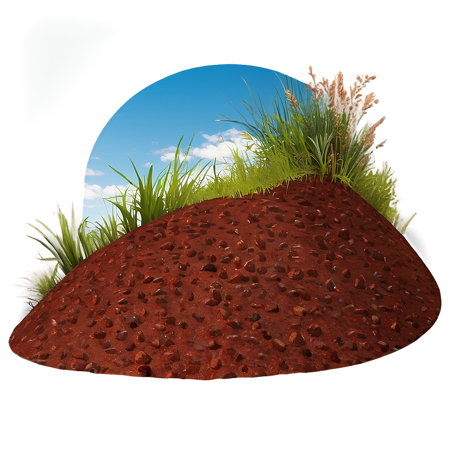 Fire Ant Hill Landscape Png 1 PNG Image