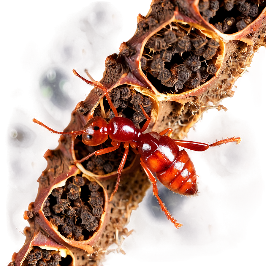 Fire Ant Nest Diagram Png Rad33 PNG Image